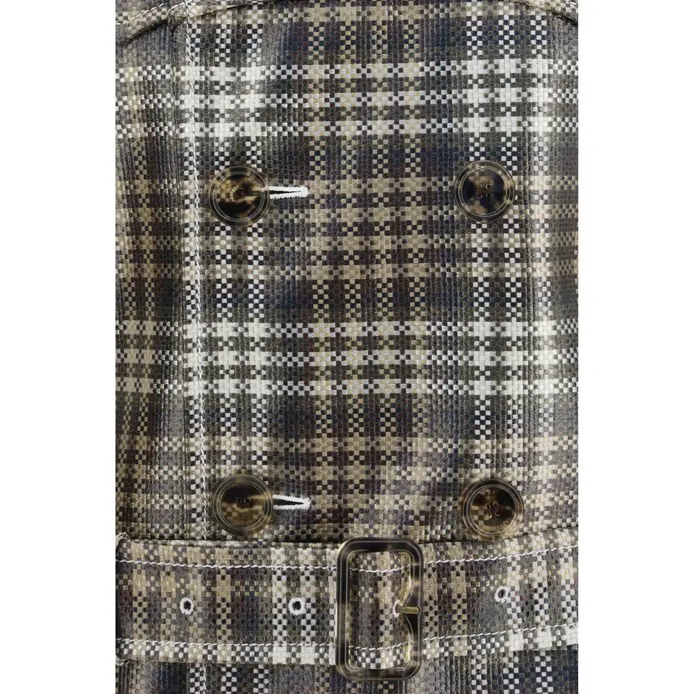 Burberry Brown Polyester Coat