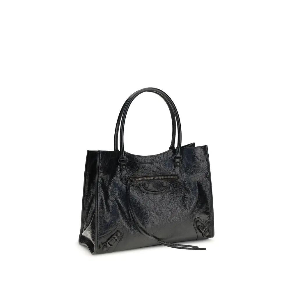 Balenciaga Balenciaga Black Lamb Ovis Aries Aries Shoulder Bag
