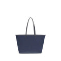 Sac bandoulière Fendi en coton bleu