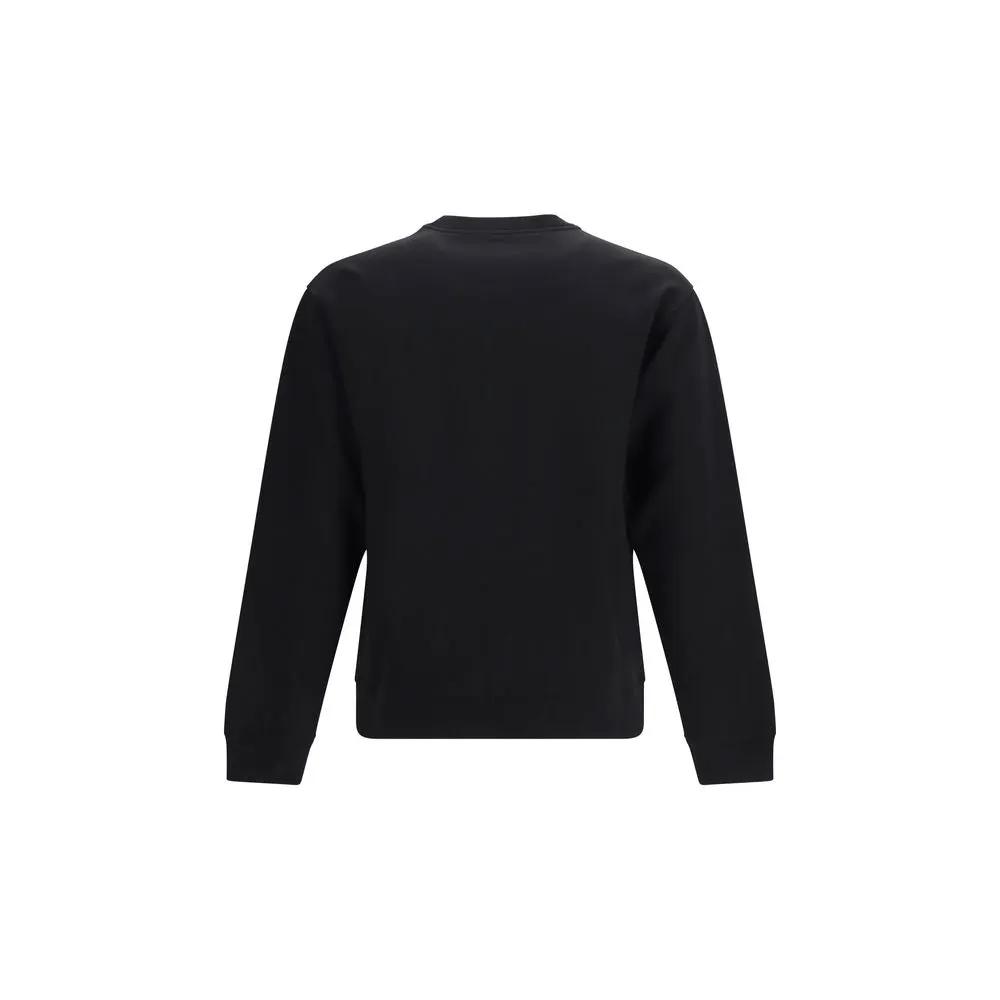 Valentino Black Cotton Sweatshirt