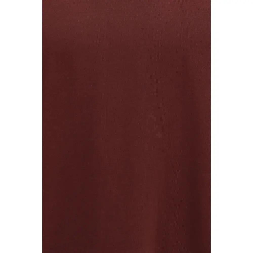 T-shirt en coton bordeaux Comme Des Garçons
