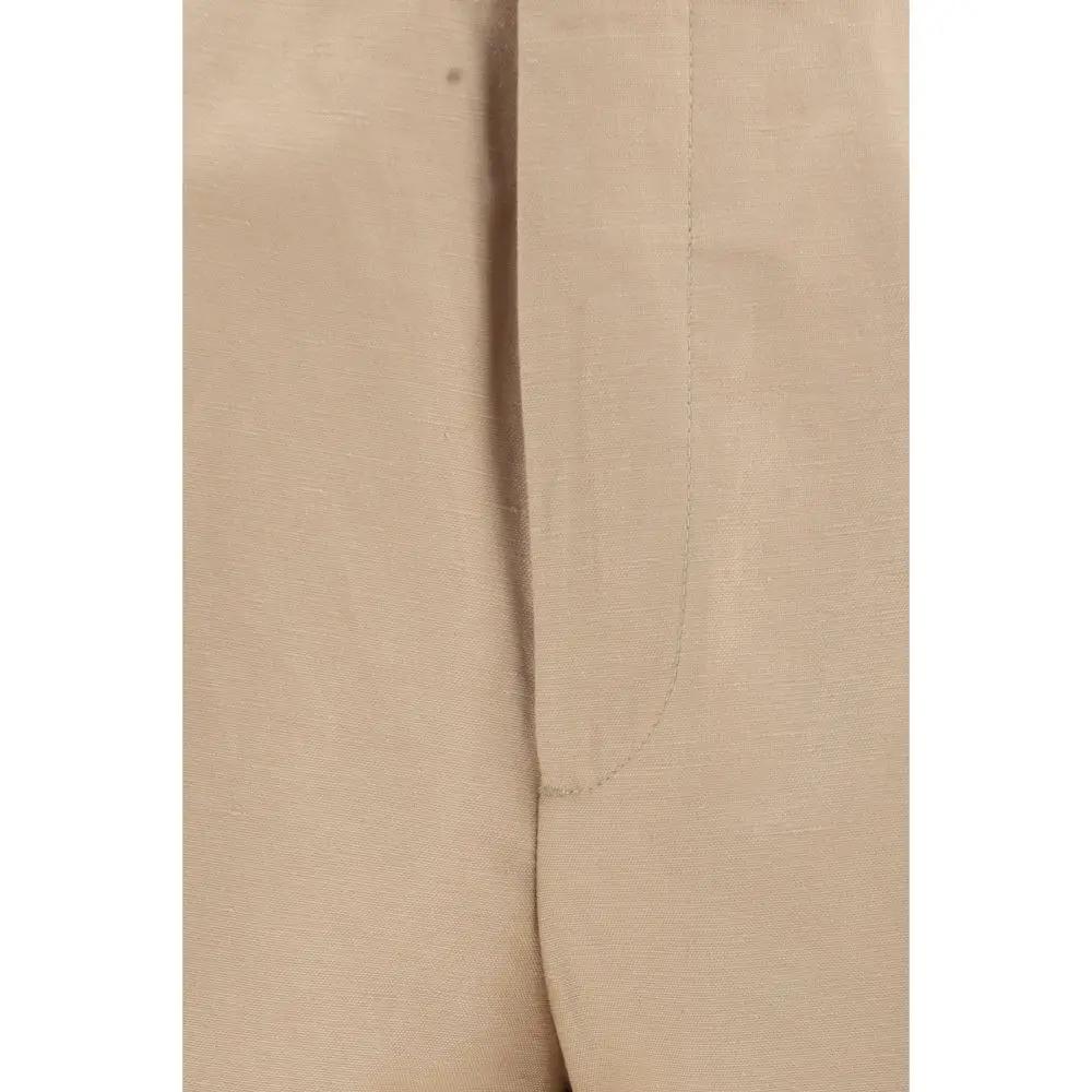Brunello Cucinelli Bermuda en coton beige