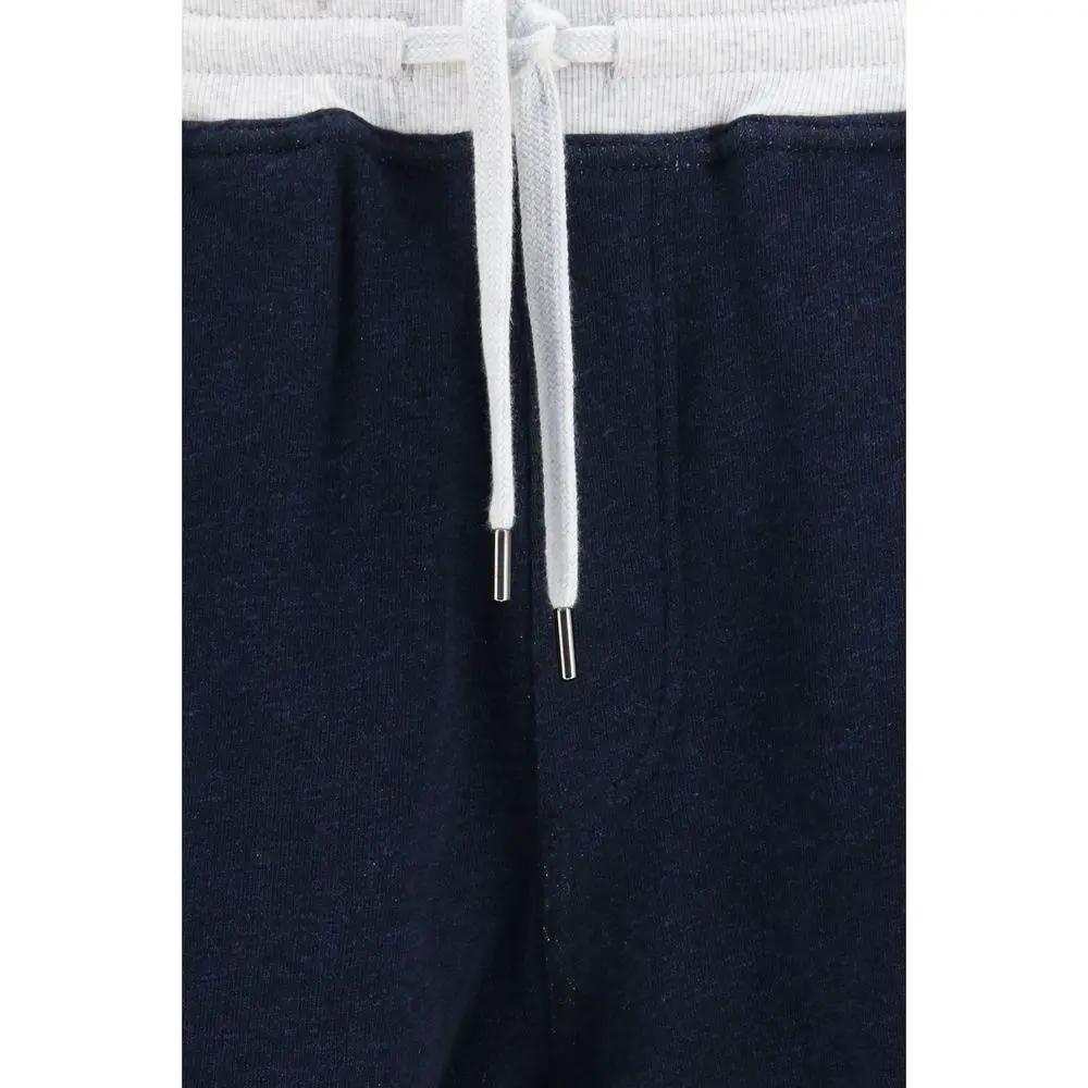 Brunello Cucinelli Blue Cotton Joggers (Workout Pants)