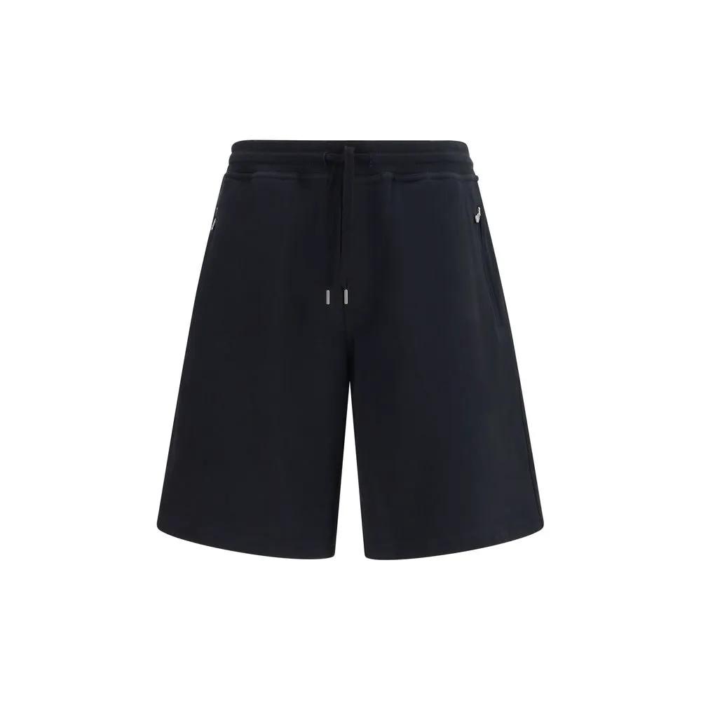 Shorts bermuda Brunello Cucinelli noirs en coton