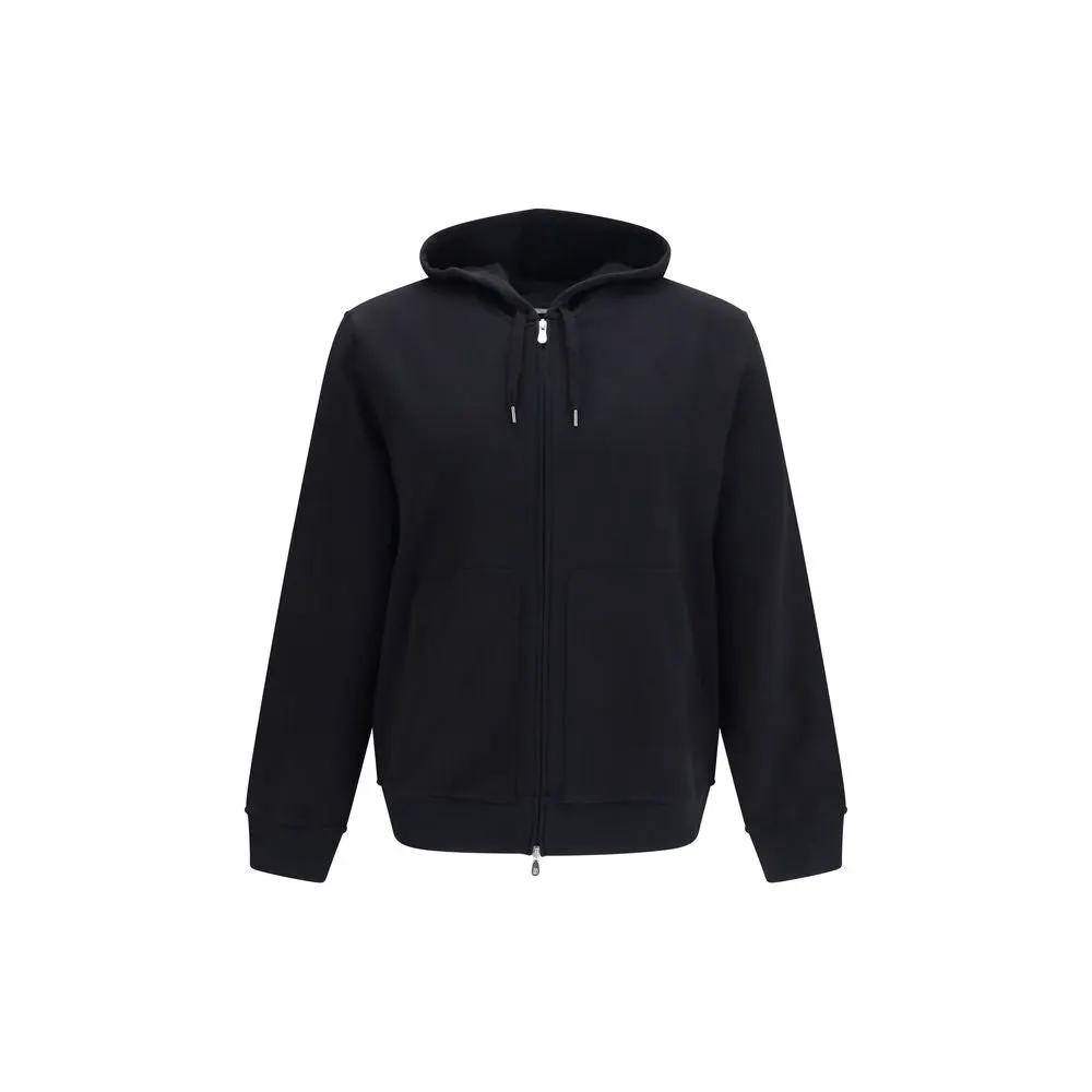 Sweat-shirt Brunello Cucinelli en coton noir