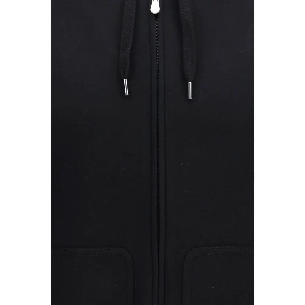 Sweat-shirt Brunello Cucinelli en coton noir