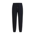 Pantalon de jogging en coton noir Brunello Cucinelli (pantalon de sport)