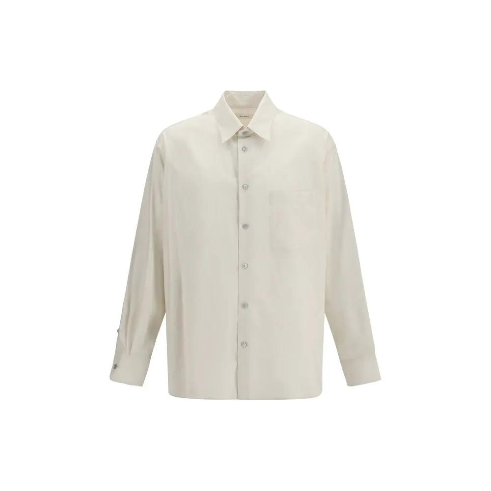 Chemise en coton beige Lemaire
