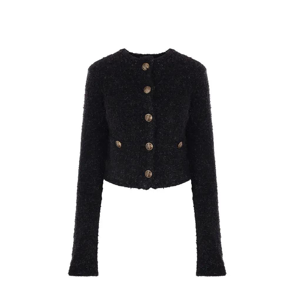 Cardigan Balenciaga en coton noir