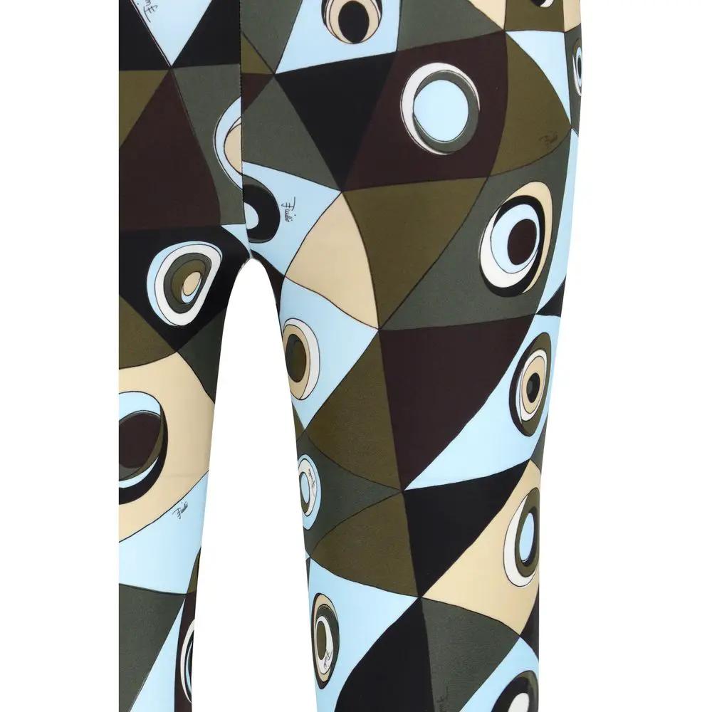 Emilio Pucci Bicolor Polyamide Leggings
