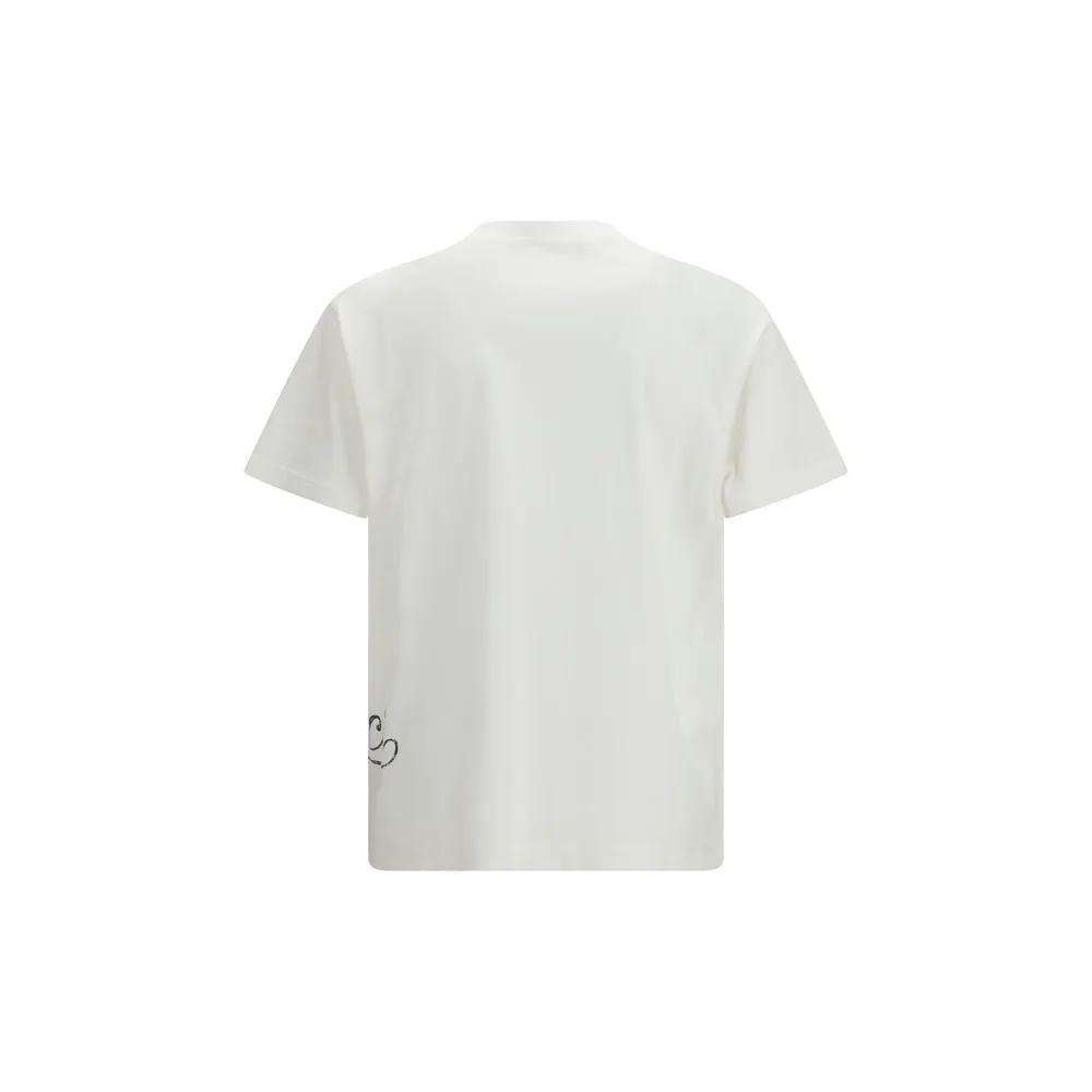 Gucci White Cotton T-Shirt