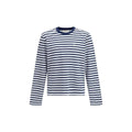 Ami Paris Blue Cotton Long Sleeve T-Shirt