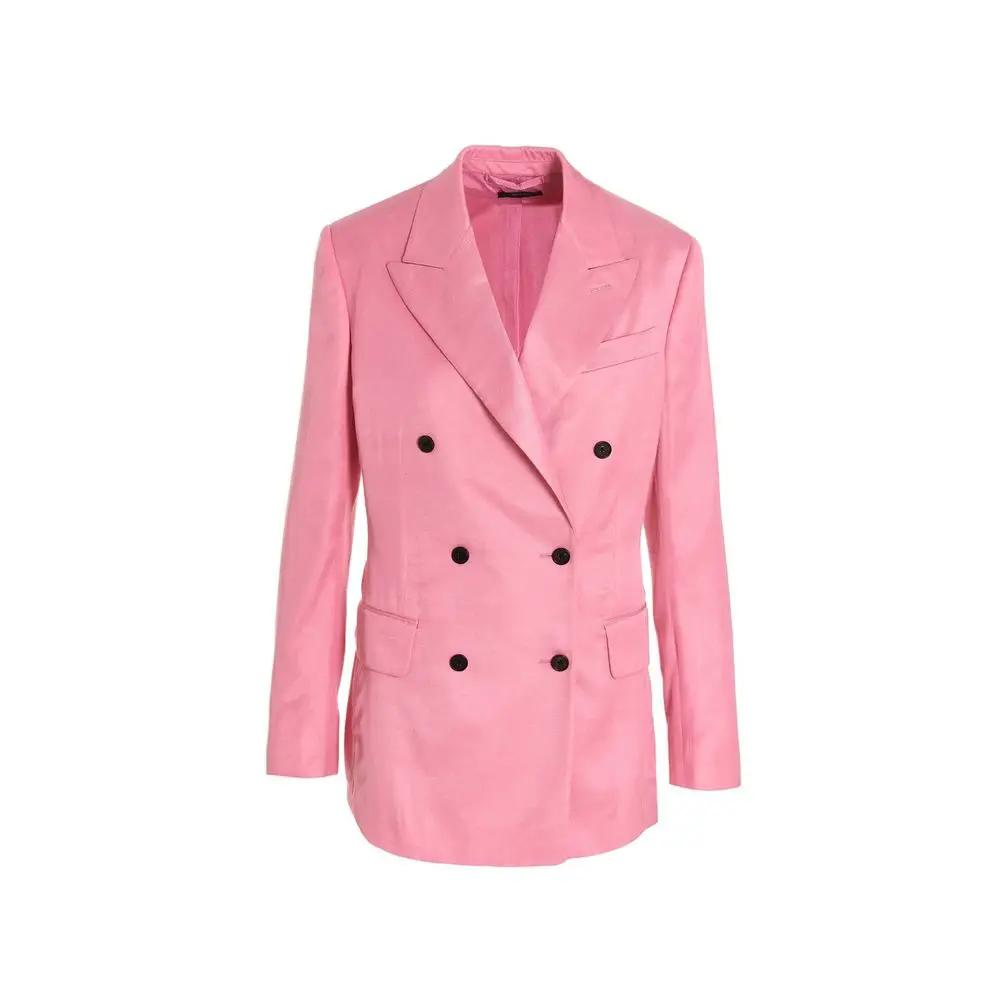 Blazer multicolore femme – Tom Ford veste tailleur viscose Italie