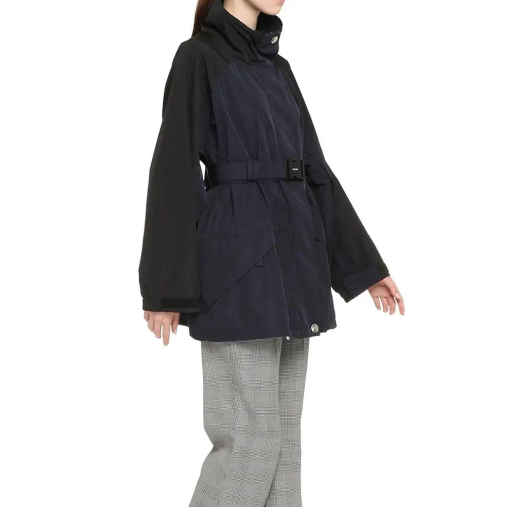 Veste technique bleue femme – Prada ceinture amovible logo