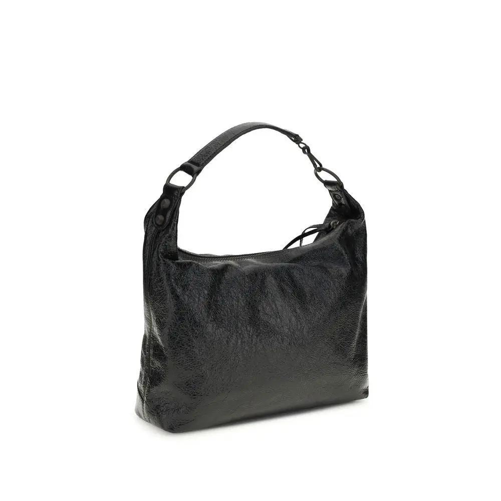 Balenciaga Women’s Black Le City Hobo S Bag – Balenciaga Lambskin Shoulder Bag