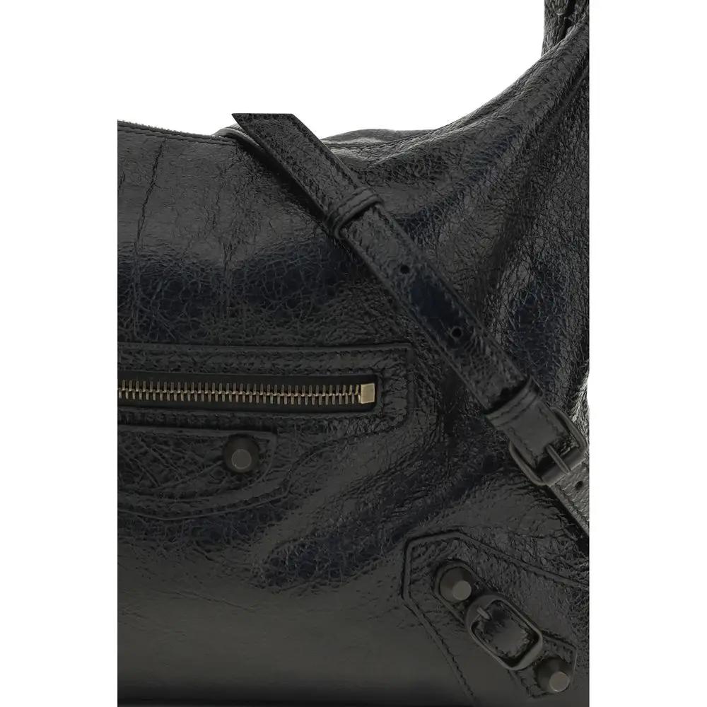 Balenciaga Women’s Black Le City Hobo S Bag – Balenciaga Lambskin Shoulder Bag