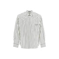 Dior White Cotton Pattern Shirt