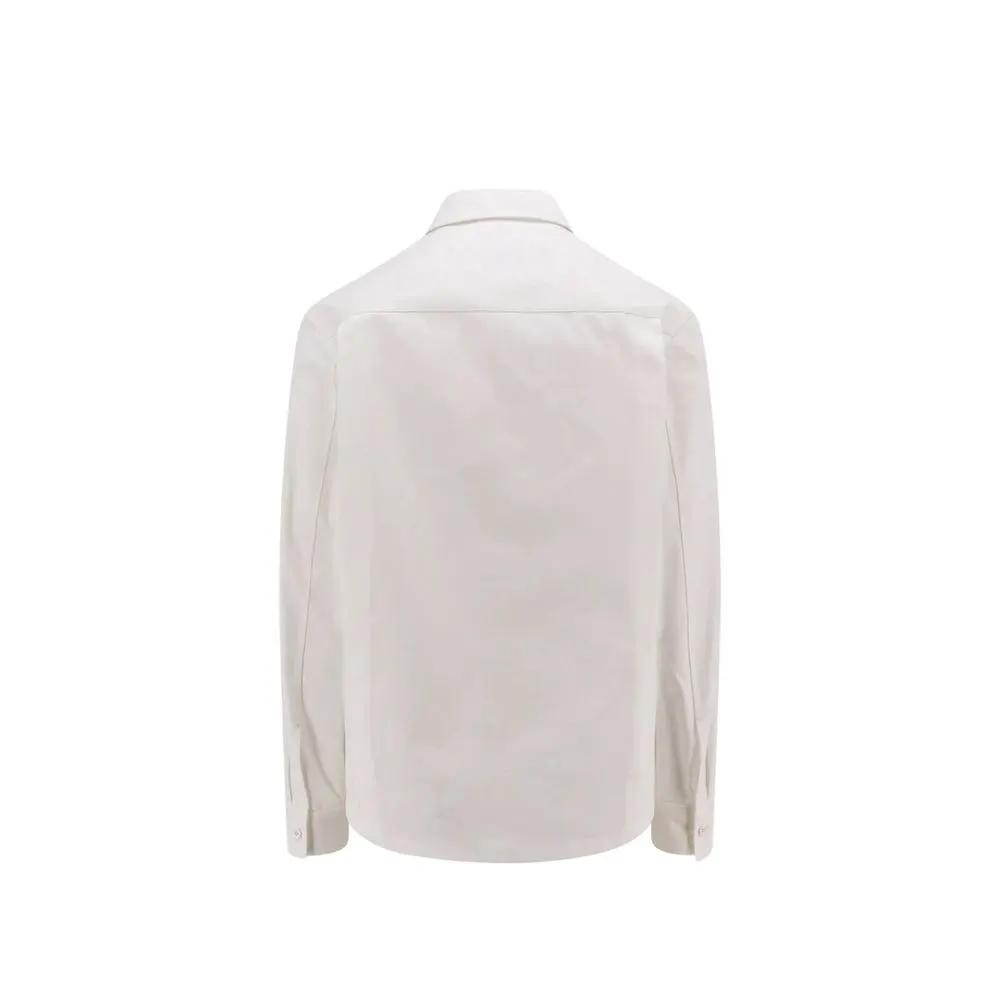 Jil Sander White Cotton Dress Shirt