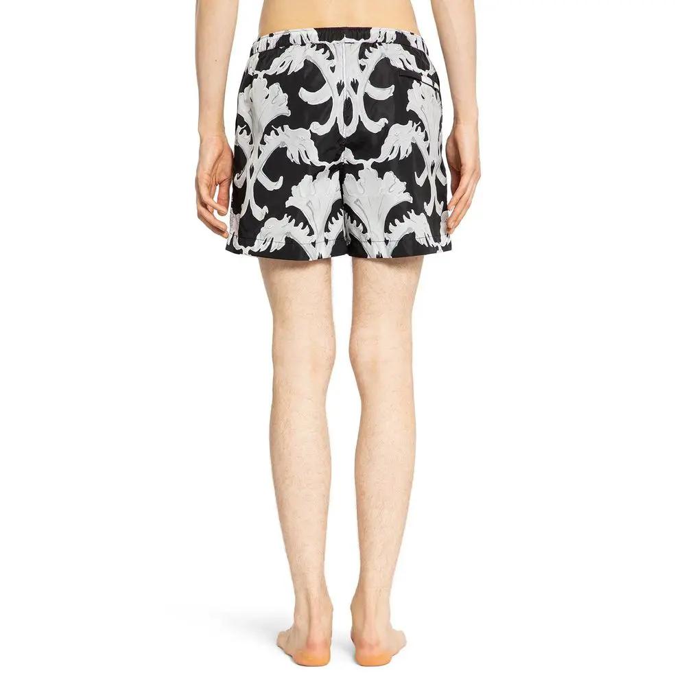 Valentino Black Polyamide Shorts
