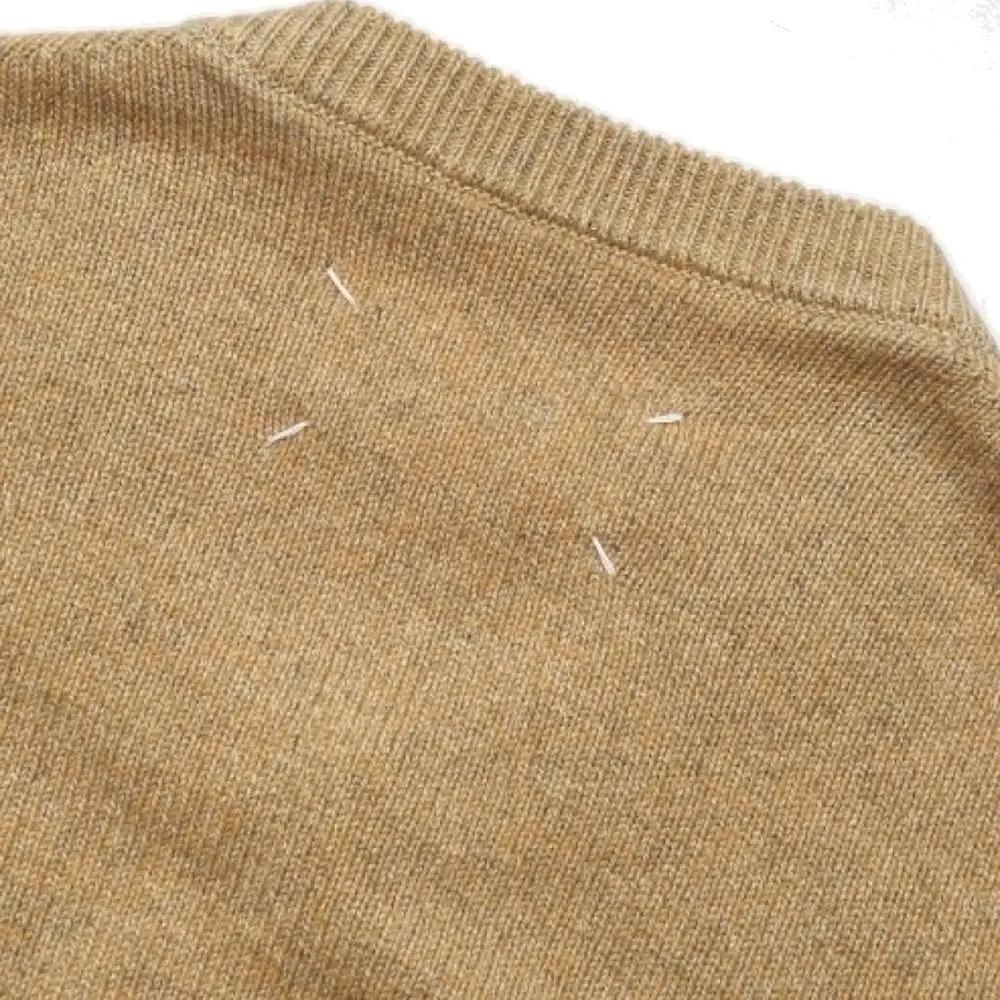 Women’s Brown Cashmere Blend Sweater – Maison Margiela Crew Neck Knit
