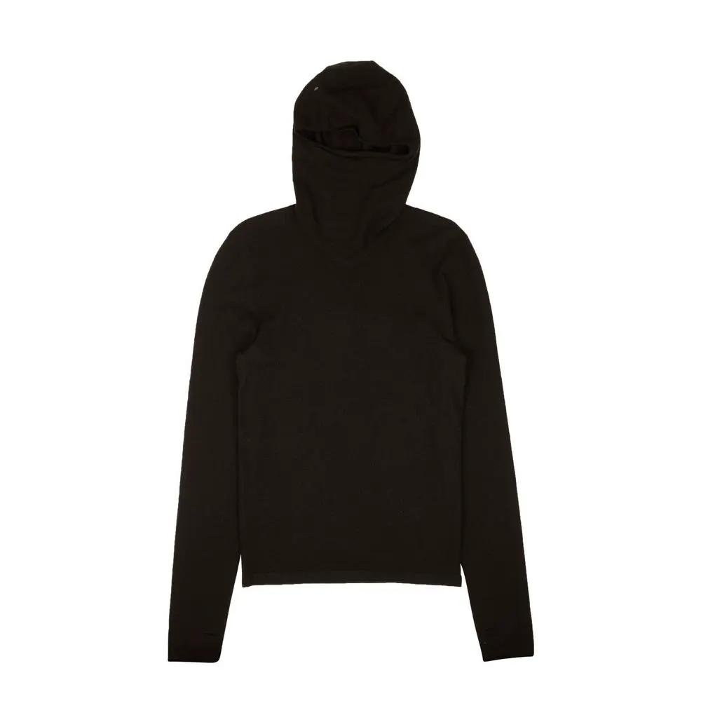 Men’s Black Cashmere Hoodie – Bottega Veneta Lightweight Luxury Knit Made in Italy