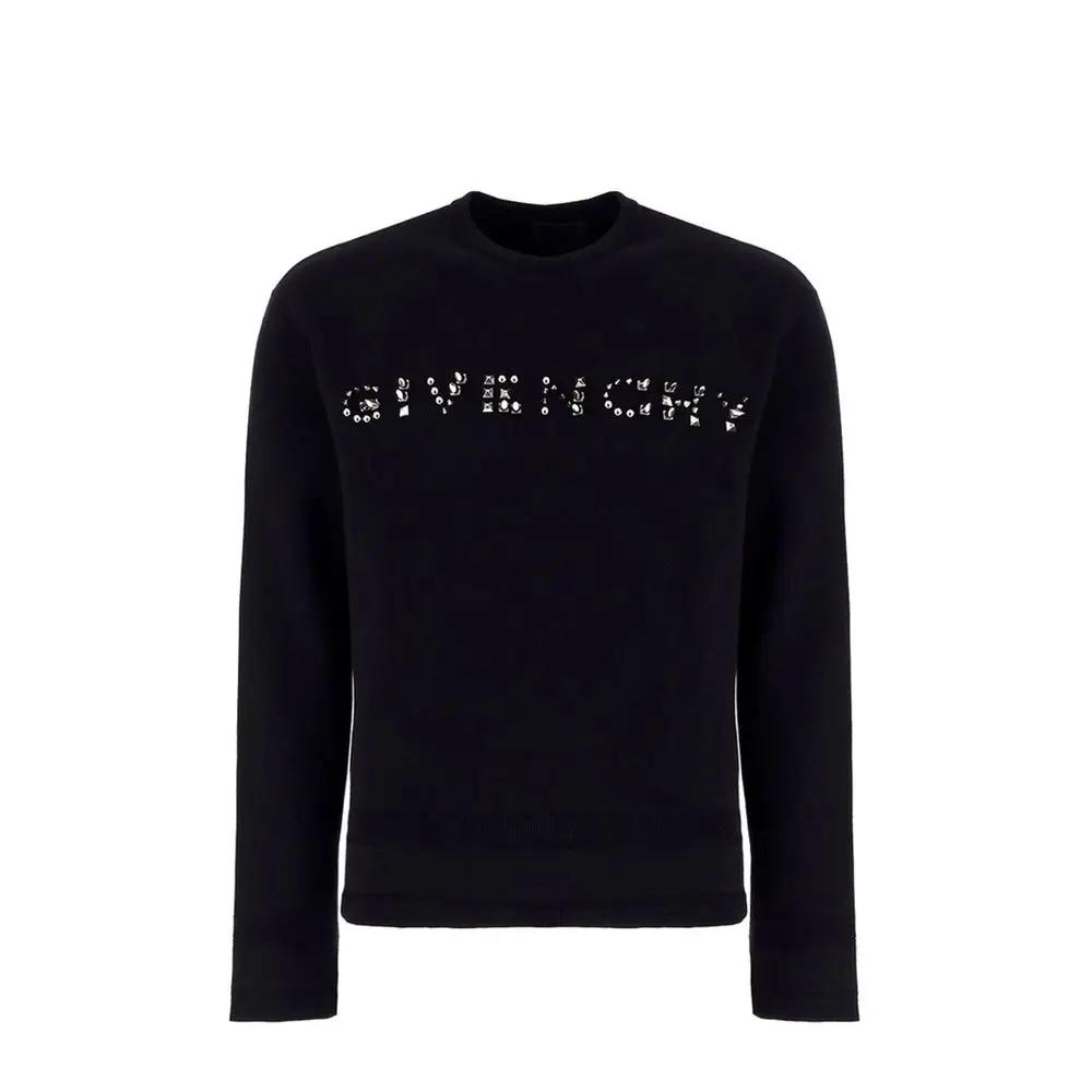 Givenchy Black Cotton Sweatshirt