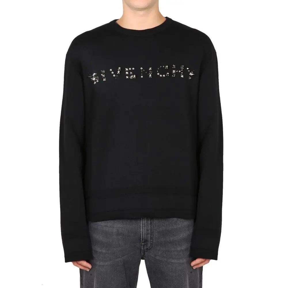 Givenchy Black Cotton Sweatshirt
