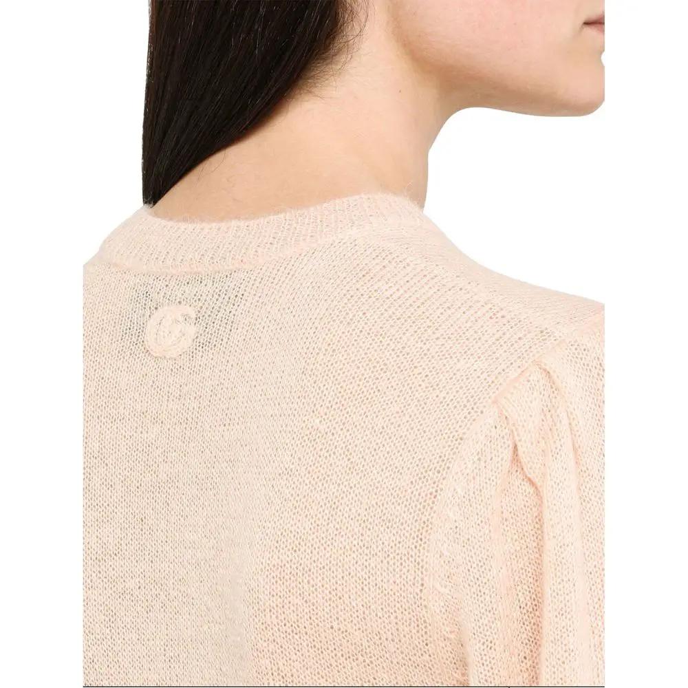 Women’s Multicolor Wool Sweater with Feathers – Gucci Statement Knit Made in Italy