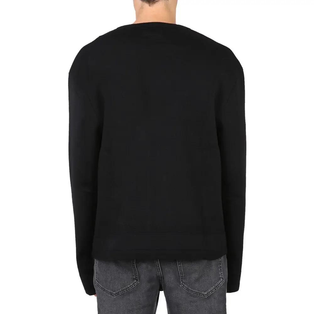 Givenchy Black Cotton Sweatshirt