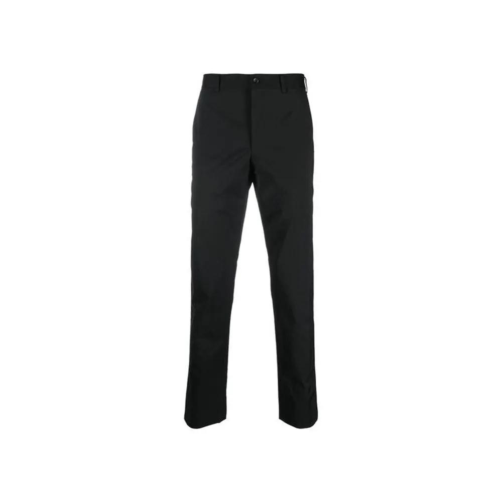 Men’s Black Nylon Pants – Comme des Garçons Technical Casual Trousers Made in Japan