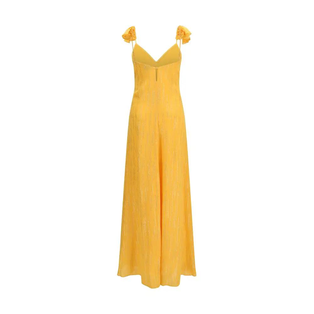 Robe décontractée Forte_Forte en viscose orange