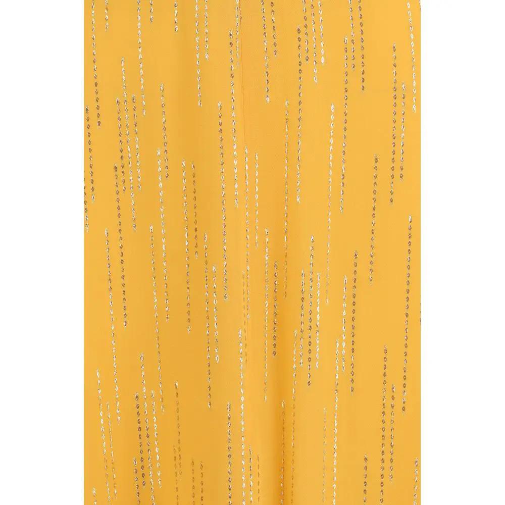Robe décontractée Forte_Forte en viscose orange