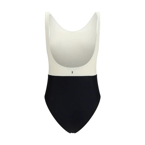 Maillot de bain une pièce en polyamide multicolore Ami Paris