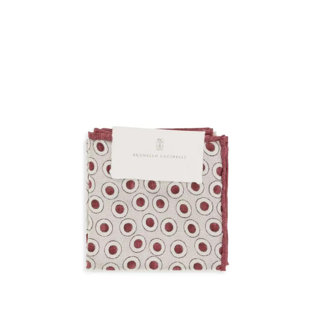 Brunello Cucinelli Écharpe en Soie Multicolore