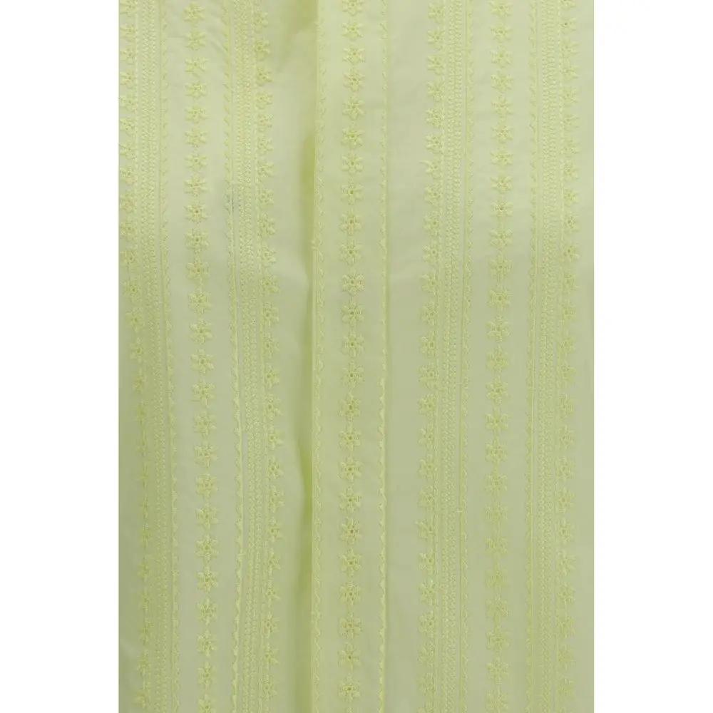 Women’s Bicolor Embroidered Cotton Blouse – Forte_Forte Les Fleurs Poplin Shirt SS26