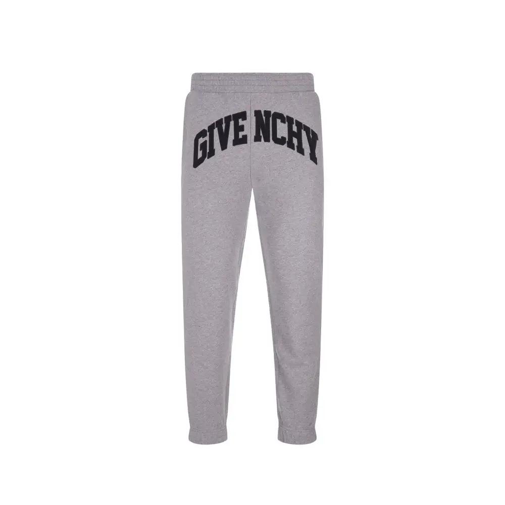 Givenchy Gray Cotton Joggers (Workout Pants)