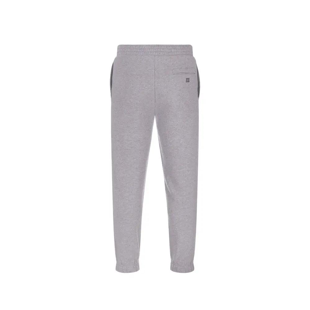 Givenchy Gray Cotton Joggers (Workout Pants)
