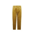 Men’s Bicolor Cotton Velvet-Effect Pants – Prada Tailored Trousers with Triangle Logo