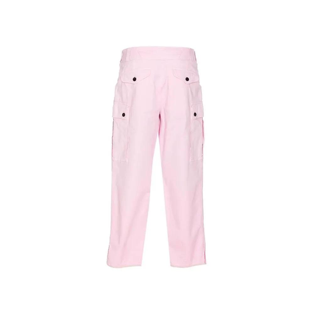 Women’s Multicolor Cargo Pants – Tom Ford Cropped Cotton Stretch Trousers Made in Italy
