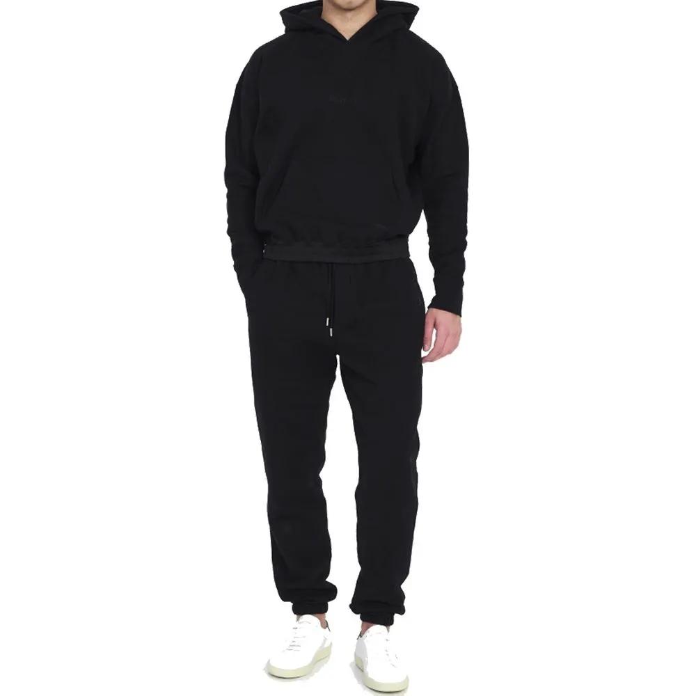 Saint Laurent Black Cotton Joggers (Workout Pants)