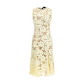 Self-Portrait Bicolor Polyester Casual Dress