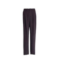 Pantalon soie marron homme – Saint Laurent pantalon droit élégant