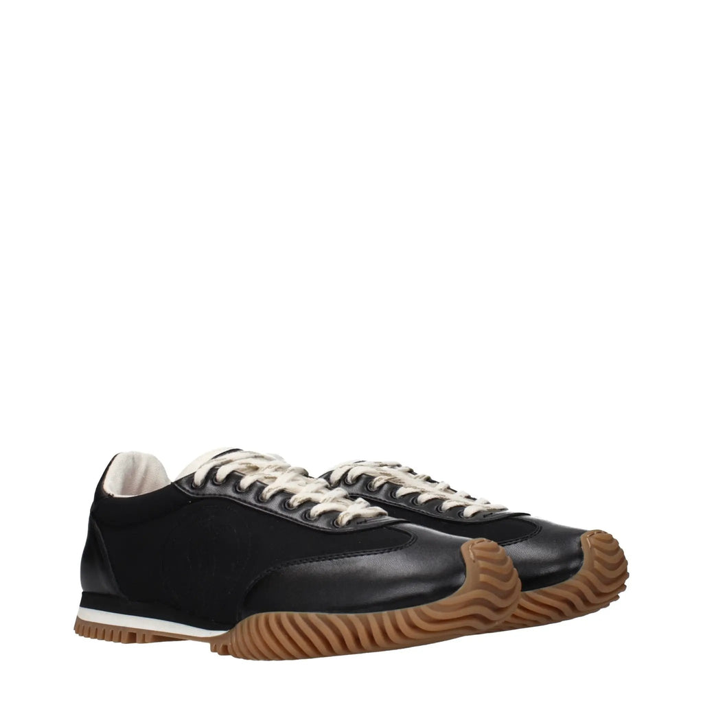 Baskets basses noires en tissu Stella McCartney
