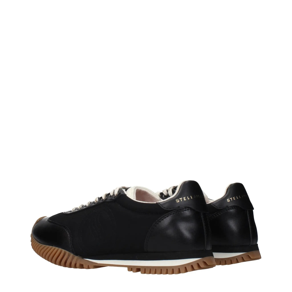 Baskets basses noires en tissu Stella McCartney