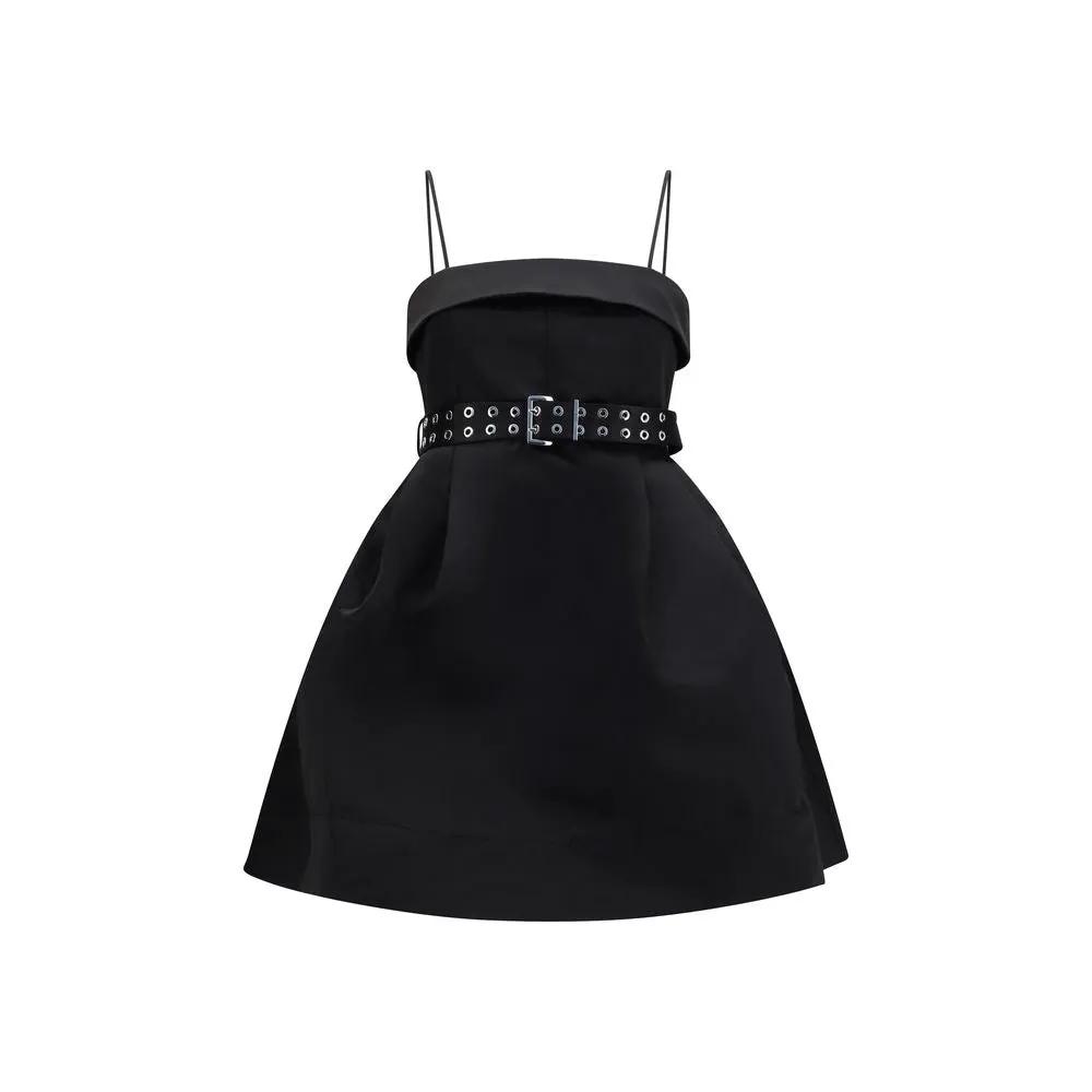 Robe décontractée Ganni en polyester noir