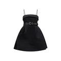 Robe décontractée Ganni en polyester noir