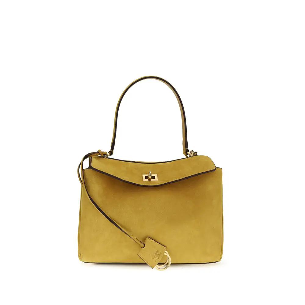Balenciaga Beige Calf Leather Bos Taurus Shoulder Bag