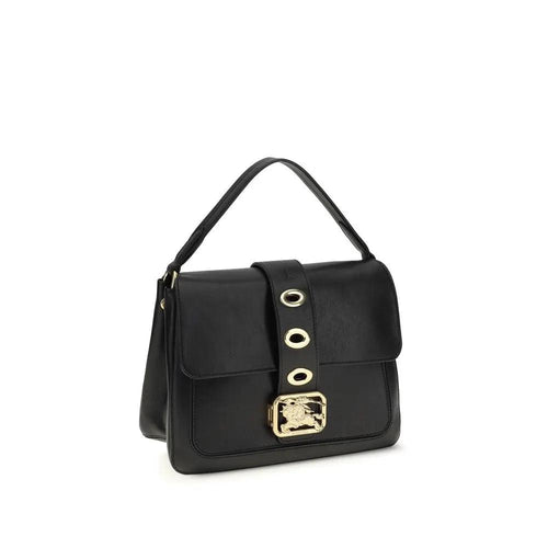 Sac à bandoulière Burberry noir en agneau Ovis Aries Aries