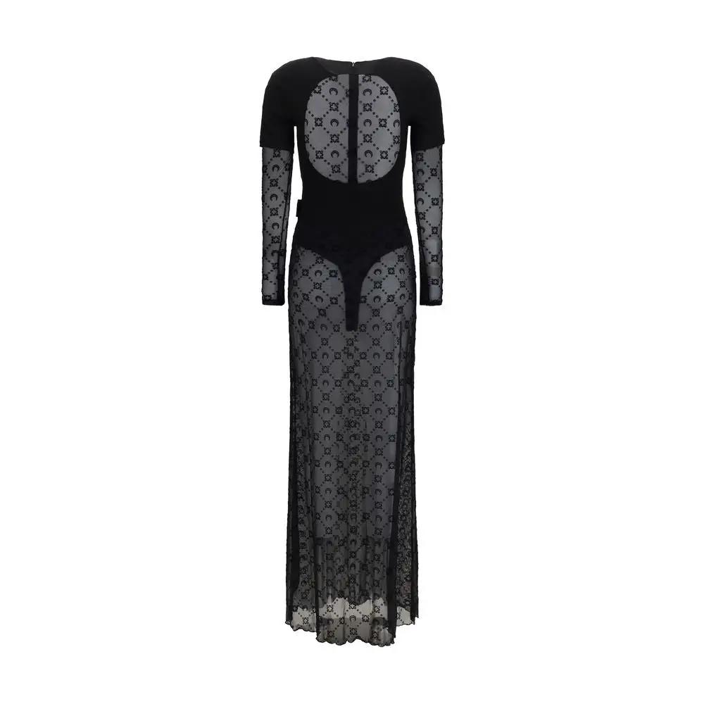 Marine Serre Marine Serre Black Polyamide Jumpsuit