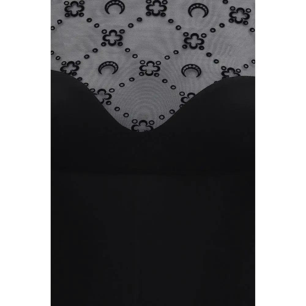 Marine Serre Marine Serre Black Polyamide Jumpsuit